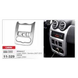 Переходная рамка CARAV 11-329/Incar RFR-N28 (RENAULT Logan 2009+; Sandero 2007-2011 / DACIA Logan 2008+)