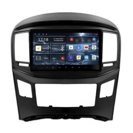 Штатная магнитола Redpower 71214B для Hyundai H1 2016-2022 черная на Android 10.0