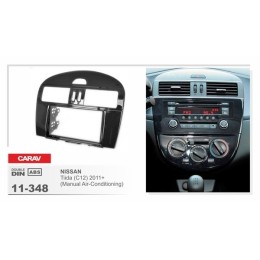 Переходная рамка CARAV 11-348 (NISSAN Tiida (C12) 2011+; (Manual Air-Conditioning))
