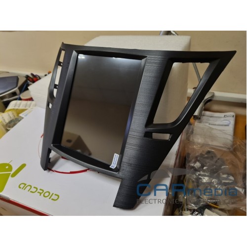 Магнитола Тесла CarMedia ZF-1070B-Q6 Tesla-Style для Subaru Legacy, Outback 2009-2014 черный на Android 11.0
