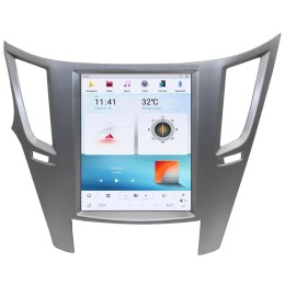 CarMedia ZF-1070S-Q6 Tesla-Style для Subaru Legacy, Outback 2009-2014 серебро на Android 11.0