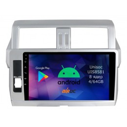 Roximo RM-1116 4/64 ГБ для Toyota Land Cruiser Prado 150 2013-2017 на Android 12.0