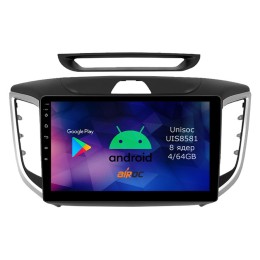 Roximo RM-2010 4/64 ГБ для Hyundai Creta 2016-2021 на Android 12.0