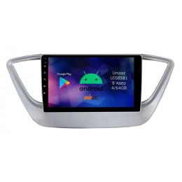 Roximo RM-2011 4/64 ГБ для Hyundai Solaris II 2017-2020 на Android 12.0