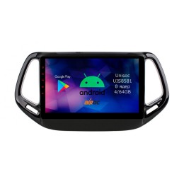 Roximo RM-2204 4/64 ГБ для Jeep Compass II 2017-2024 на Android 12.0