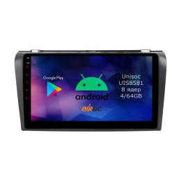 Roximo RM-2413 4/64 ГБ для Mazda 3 (BK) 2003-2009 на Android 12.0