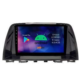 Roximo RM-2425 4/64 ГБ для Mazda 6 III 2012-2015 на Android 12.0