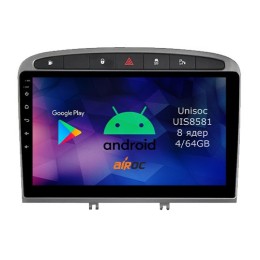 Roximo RM-2901 4/64 ГБ для Peugeot 308 I, 408 2007-2017 на Android 12.0