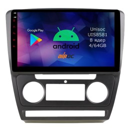 Roximo RM-3202B 4/64 ГБ для Skoda Octavia II (A5) 2004-2013 на Android 12.0