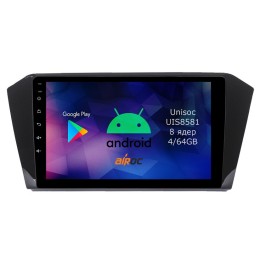 Roximo RM-3713 4/64 ГБ для Volkswagen Passat B8 2015-2022 на Android 12.0