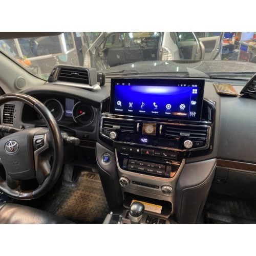 Штатная магнитола Parafar для Toyota Land Cruiser 200 2015-2021 в стиле Lexus (5.7L VXR, 360, JBL) на Android 12.0 (PF567L12)