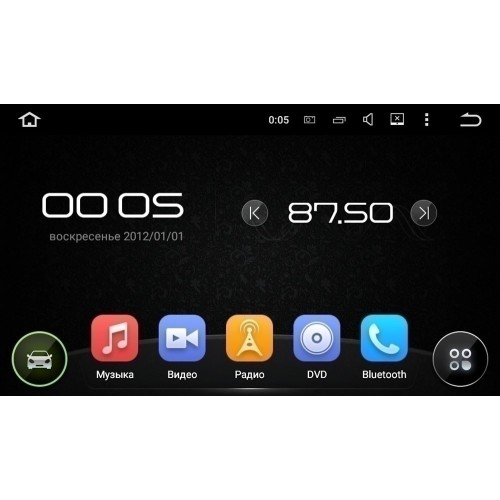 Штатное головное устройство CarMedia KD-7081 для Peugeot 3008, 5008, Partner 2008+ Android 5.1