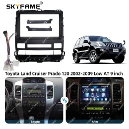 CarMedia SF-9696-1-W для Toyota Land Cruiser Prado 120 2002-2009 low на Android 8.1