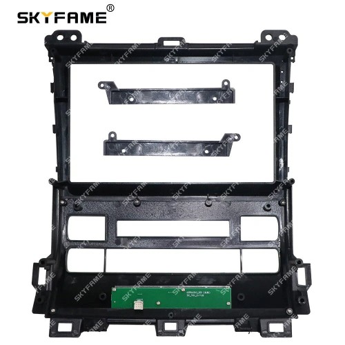 Штатная магнитола CarMedia SF-9696-1-W для Toyota Land Cruiser Prado 120 2002-2009 low на Android 8.1