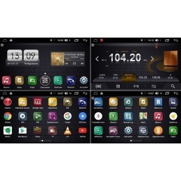 Магнитола FARCAR LX008R (S195) для Hyundai Santa Fe 2006-2012 серебро на Android 8.1