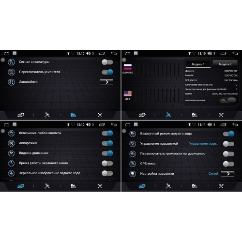 Магнитола FARCAR LX3053R (S195) для Mitsubishi Outlander I 2002-2008 на Android 8.1