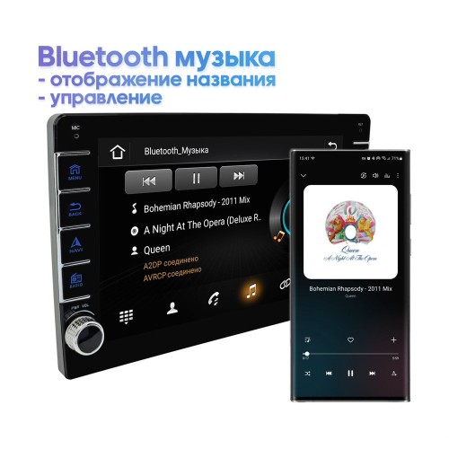 Штатная магнитола Wide Media LC9086ON-2/32 для Toyota RAV4 (XA30) 2006-2013 на Android 10.0
