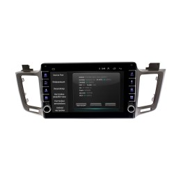 Штатная магнитола Wide Media LC1002ON-2/32 для Toyota RAV4 (CA40) 2013-2019 (для авто с одной камерой) на Android 10.0