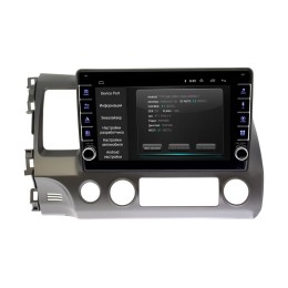 Штатная магнитола Wide Media LC1013ON-2/32 для Honda Civic седан 2005-2011 левый руль на Android 10.0