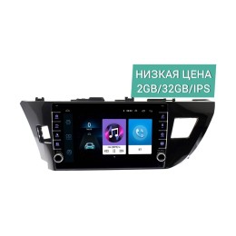 Штатная магнитола Wide Media LC1026ON-2/32 для Toyota Corolla 2012-2016 (для авто с камерой) на Android 10.0