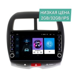 Штатная магнитола Wide Media LC1032ON-2/32 для Mitsubishi ASX I 2010-2016 (для авто без камеры) на Android 10.0