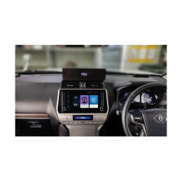 Штатная магнитола Wide Media LC1038ON-2/32 для Toyota Land Cruiser Prado 150 2017-2020 для авто без камеры на Android 10.0