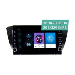 Штатная магнитола Wide Media LC1049ON-2/32 для Skoda Superb III 2015-2024 (для авто без камеры) на Android 10.0