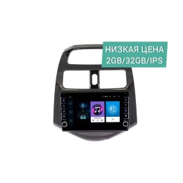 Штатная магнитола Wide Media LC9164ON-2/32 для Chevrolet Spark 2010+ на Android 10.0