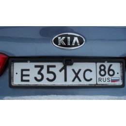 Универсальная камера переднего вида кубик в рамке