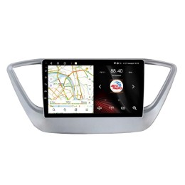 Штатная магнитола VAYCAR 0766-09VO8 8/128 ГБ для Hyundai Solaris II 2017-2020 на Android 10.0