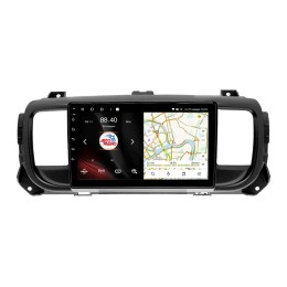 Штатная магнитола VAYCAR 0555-09VO8 8/128 ГБ для Peugeot Traveller 2016-2024 на Android 10.0