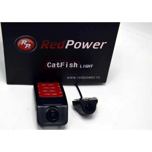 Двухканальный видеорегистратор RedPower CatFish Light 6290 (FHD6290)