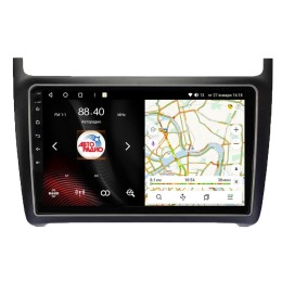 Штатная магнитола VAYCAR 0910-09VO8 8/128 ГБ для Volkswagen Polo 5 2009-2019 на Android 10.0