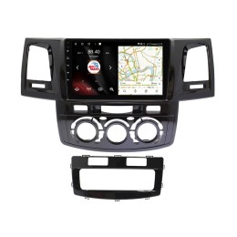 Штатная магнитола VAYCAR 1143-09VO8 8/128 ГБ для Toyota Hilux 2012 - 2015 на Android 10.0