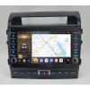 Штатная магнитола CarMedia SF-1620-3-A-F (с кнопками) для Toyota Land Cruiser 200 2007-2015 top на Android 10.0