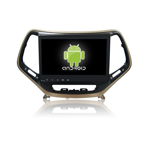 Штатная магнитола CarMedia QR-1057 для Jeep Cherokee IV (WK2) 2013-2017 на Android 6.0