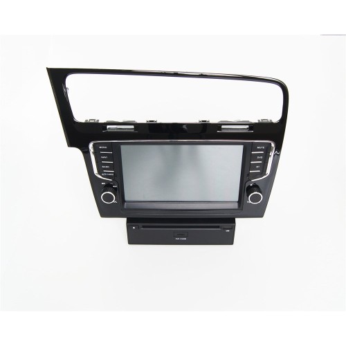 Штатная магнитола CarMedia QR-8043-b для Volkswagen Golf 7 2013-2015 (черный глянец) на Android 6.0
