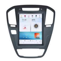 CarMedia ZF-1069BL-Q6 Tesla-Style для Opel Insignia 2009–2013 (цвет панели: черный) на Android 11.0