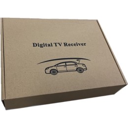 Автомобильный цифровой ТВ-тюнер Carmedia DVB-T2 (2 Антенны)