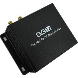 Автомобильный цифровой ТВ-тюнер Carmedia DVB-T2 (2 Антенны)