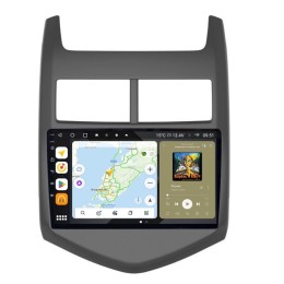 Штатная магнитола Wide Media MT9011QU PRO для Chevrolet Aveo 2011+ на Android 10.0