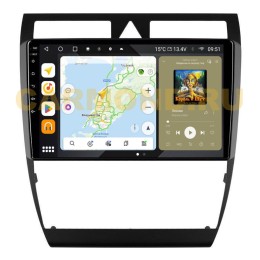 Штатная магнитола Wide Media MT9110QU PRO для Audi A6 1998-2004 на Android 10.0