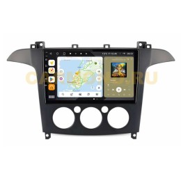 Штатная магнитола Wide Media MT3028QU PRO для Ford S-MAX 2006-2015 кондей на Android 10.0