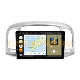 Штатная магнитола Wide Media MT3009QU PRO для Hyundai Accent, Verna 2005-2011 на Android 10.0