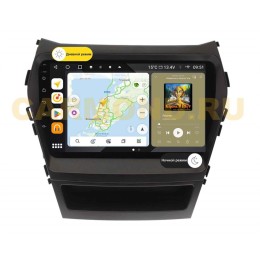 Штатная магнитола Wide Media MT9022QU PRO для Hyundai Santa Fe III 2012-2019 (авто без Navi) на Android 10.0