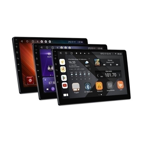 Штатная магнитола Wide Media MT9792QU PRO для Lada Priora I 2013-2018 глянец на Android 10.0