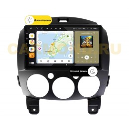 Штатная магнитола Wide Media MT9031QU PRO для Mazda 2 II 2007-2014 на Android 10.0