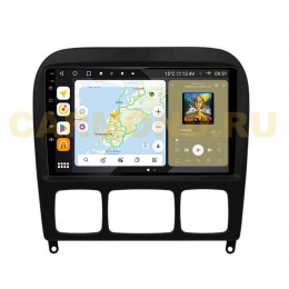 Штатная магнитола Wide Media MT220QU PRO для Mercedes Benz S-class (W220) 1998-2005 на Android 10.0