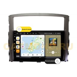 Штатная магнитола Wide Media MT9069QU PRO для Mitsubishi Pajero IV 2006-2019 (для авто без Rockford) на Android 10.0