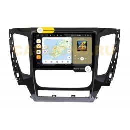 Штатная магнитола Wide Media MT9155QU PRO для Mitsubishi Pajero Sport III 2015-2021 (авто с АКПП) на Android 10.0